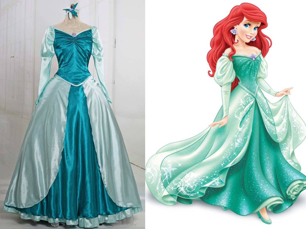 ariel little mermaid dress